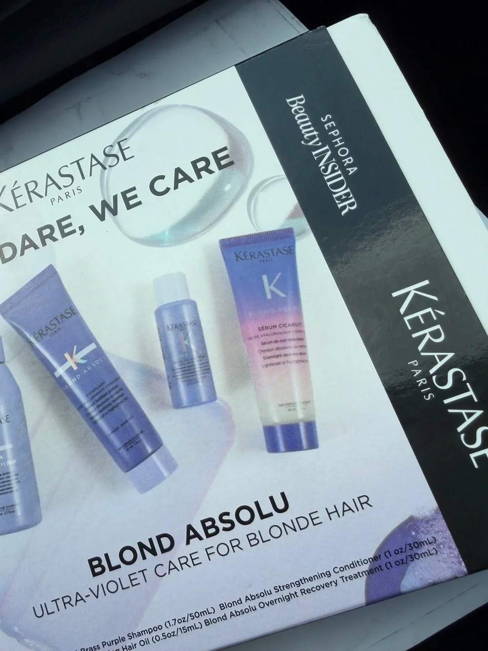 Kérastase Blond Absolu Collection — Purple & Blue